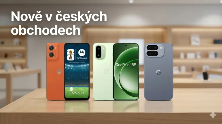 OnePlus 15R, Google Pixel 10 Pro Fold a Motorola Moto G06 v prodeji: Novinky v obchodech #2