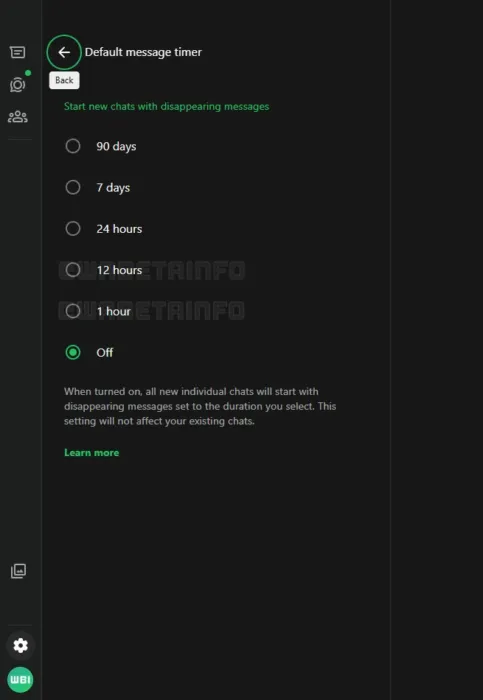 WHATSAPP ADDITIONAL DISAPPEARING MESSAGE TIMER OPTIONS FEATURE WEB 655x950x