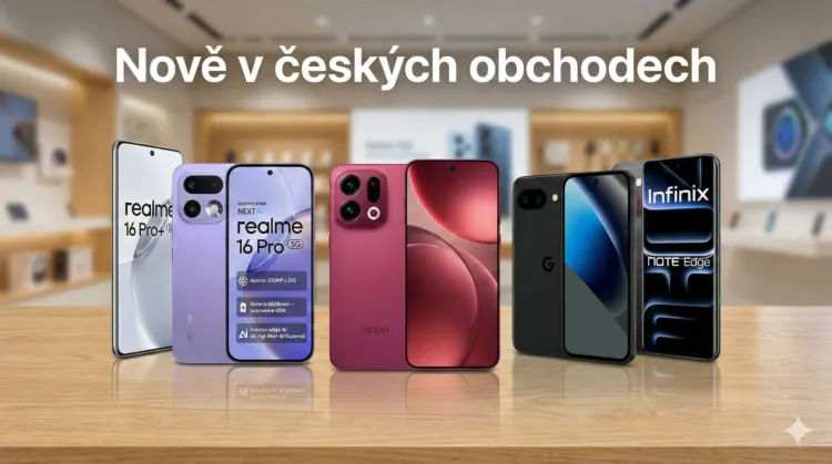 Infinix NOTE Edge, Oppo Find X9, Google Pixel 10a a Realme: Novinky v obchodech #9