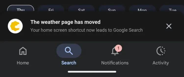 Google Weather app gone (1) 1080x452x
