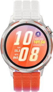 huawei watch gt runner 2 airdry woven strap orange front 894x1530x