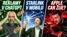 Podcast: Konec čistého ChatGPT. Starlink Phone. Nahrávání hovorů je ZPĚT!