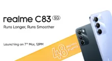 Realme C83 je blízko od uvedení