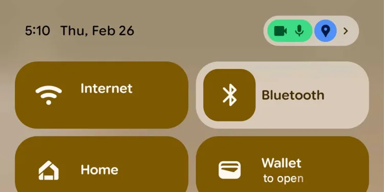 Android 17 Beta 2 privacy icons