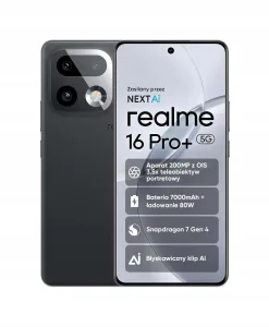 Smartphone realme 16 Pro 5G 8 GB 256 GB OIS Sedy Master Grey NABIJECKA Kod vyrobce 6941764482876