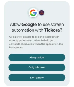 Android s Agentic Future Tikckora Permission Window
