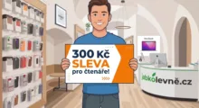 Exkluzivní výhoda pro naše čtenáře: Slevový kód na 300 Kč na Jabkolevne.cz