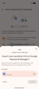 Google Password Manager import passkeys 3 watermarked jpg