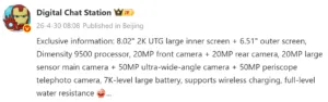 Vivo X Fold6