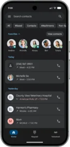integrated call log
