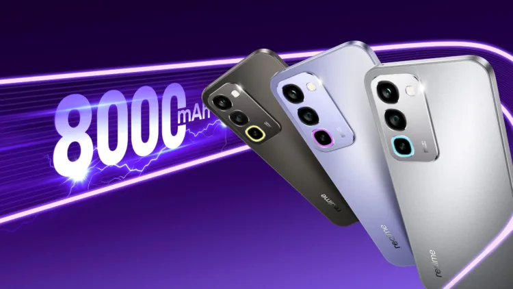Realme P4R 5G: 8000mAh baterie jako hlavní tahák v levném balení