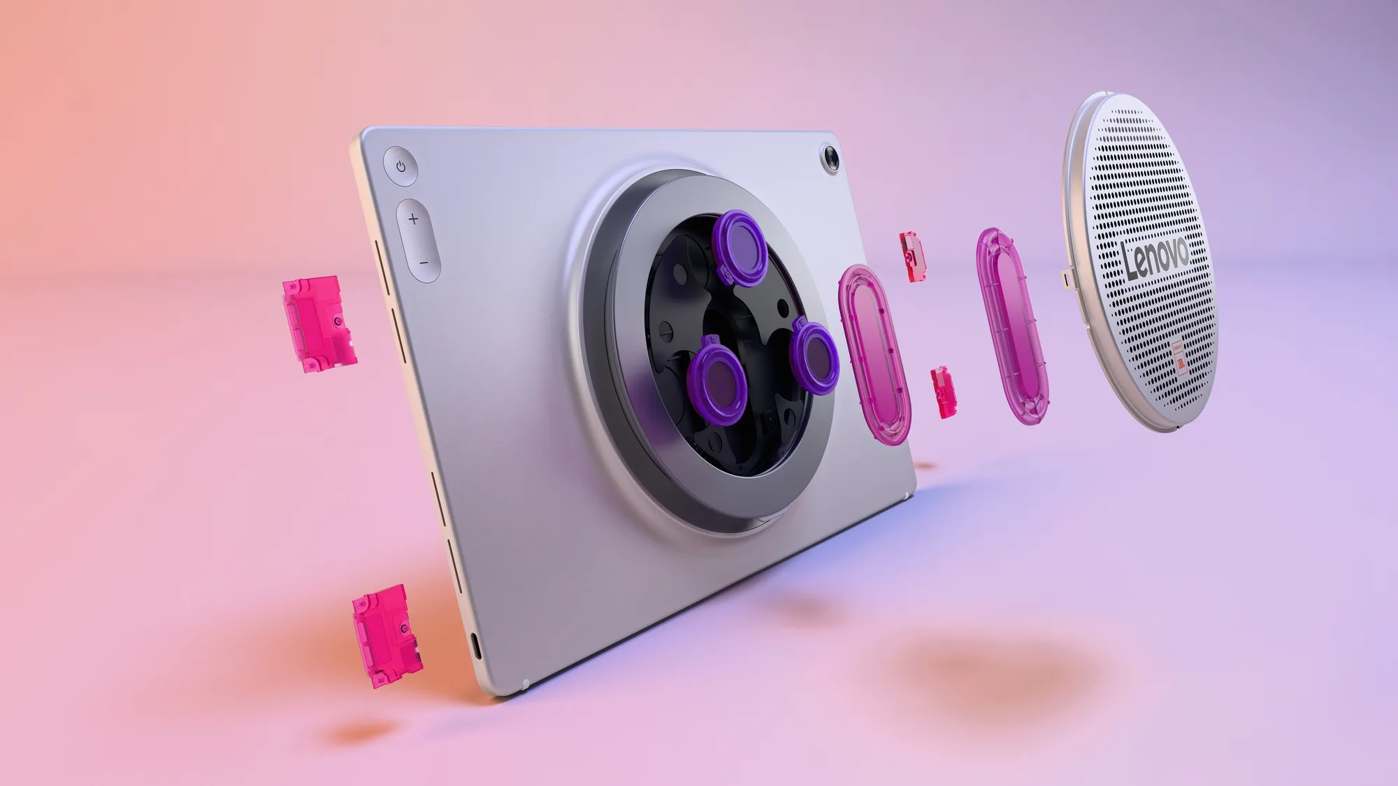 26 Lenovo Tab Plus Gen 2 Audio system exploded view JBL 9 unit