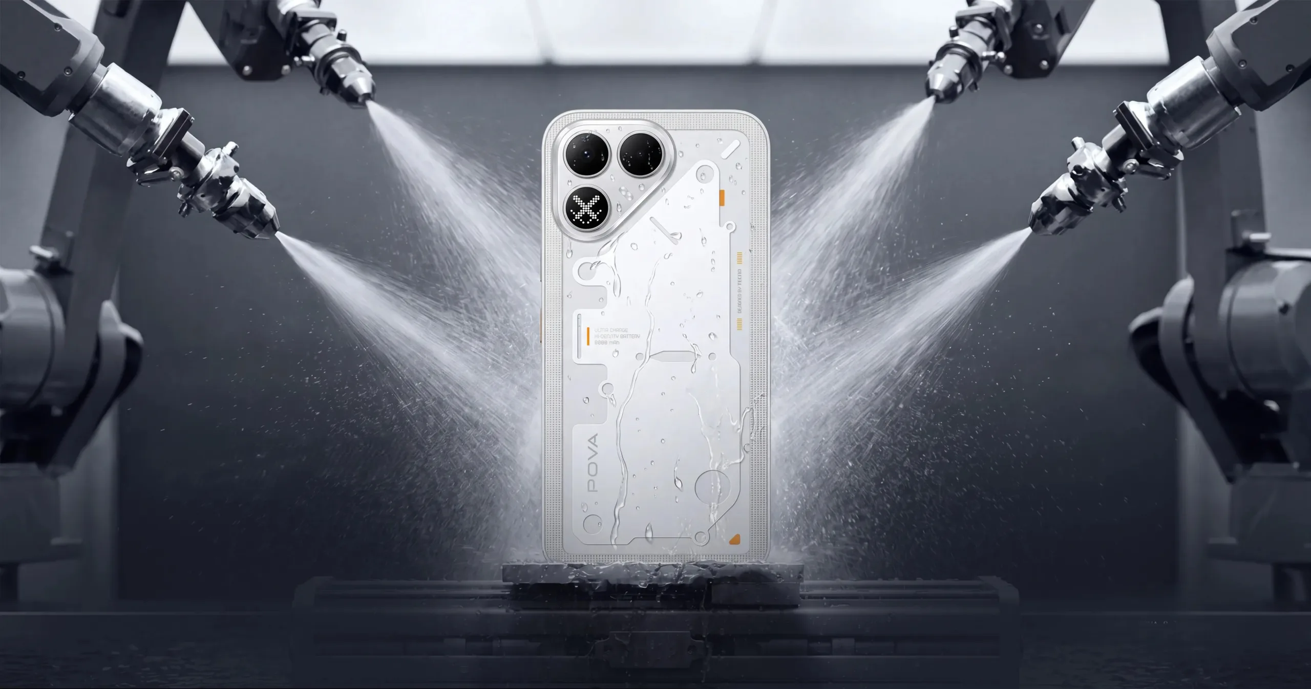 Tecno POVA 8 5G: Inspirace Nothing a Fearphone s 8000mAh baterií