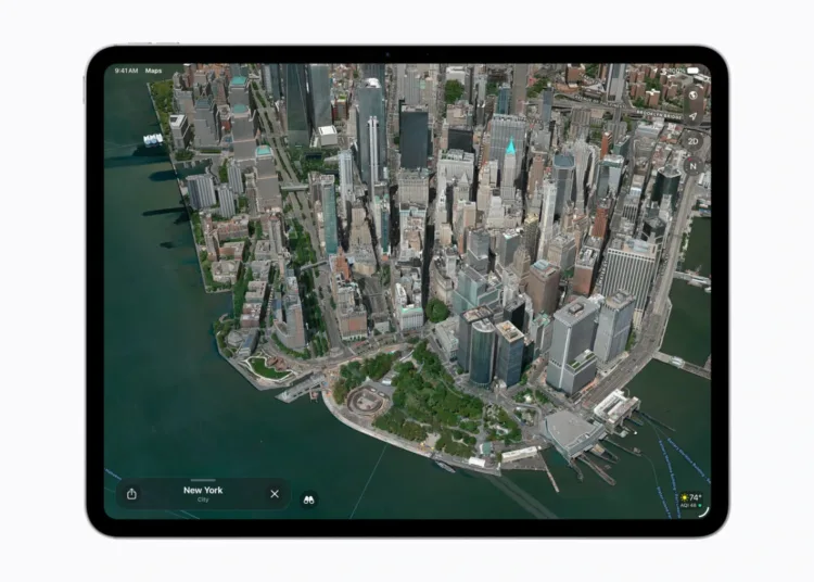 Apple iPadOS 27 Apple Maps Flyover 1420x1015