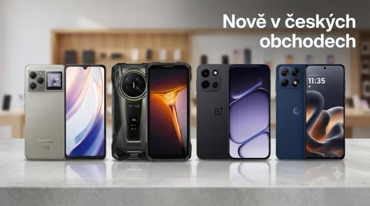 Motorola Edge 70 Pro, OnePlus Nord 6 a nezvyklé Doogee mobily dorazily: Novinky v obchodech #24