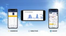 Minutová předpověď počasí přichází na iOS od Meteocentrum