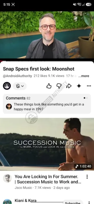 YouTube UI change new 498w 1080h jpg
