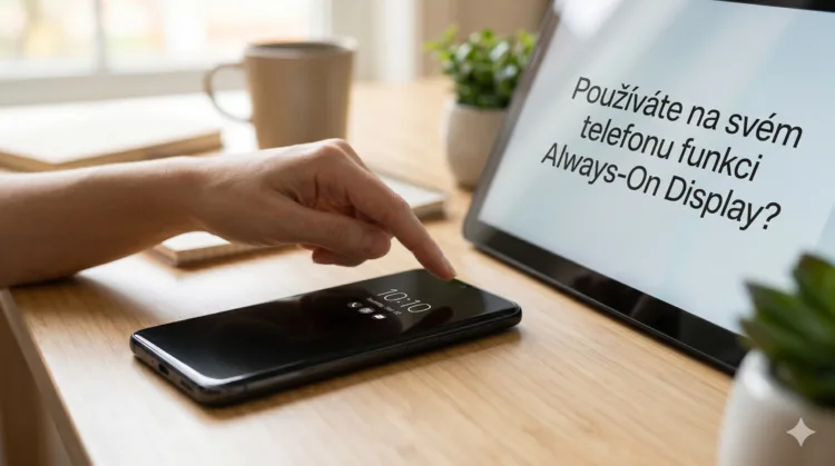Anketa: Používáte na svém telefonu funkci Always-On Display (neustále zobrazené hodiny a notifikace)?