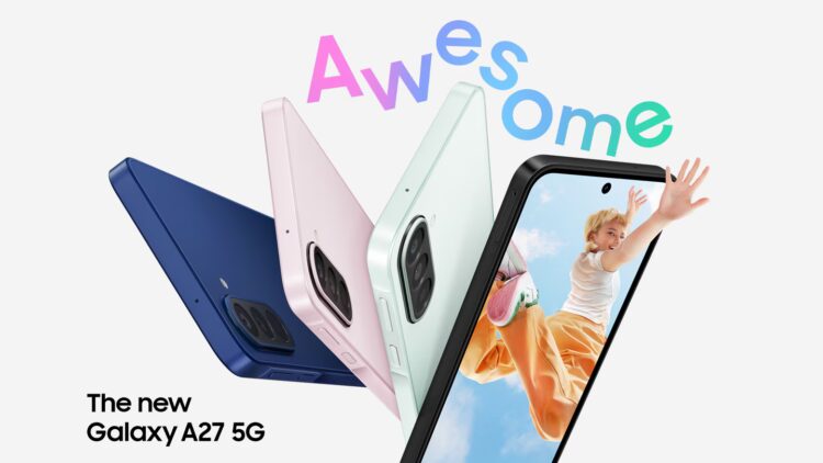 Samsung Galaxy A27 5G představen v Česku, ale v tichosti