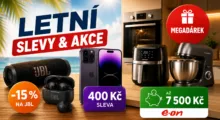 Slevové akce a kupóny pro čtenáře: ušetřete na audiu, telefonech i chytřejší domácnosti