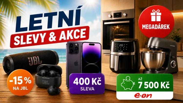 Slevové akce a kupóny pro čtenáře: ušetřete na audiu, telefonech i chytřejší domácnosti
