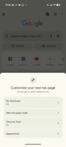 Chrome For Android With Appearance 485w 1080h jpeg