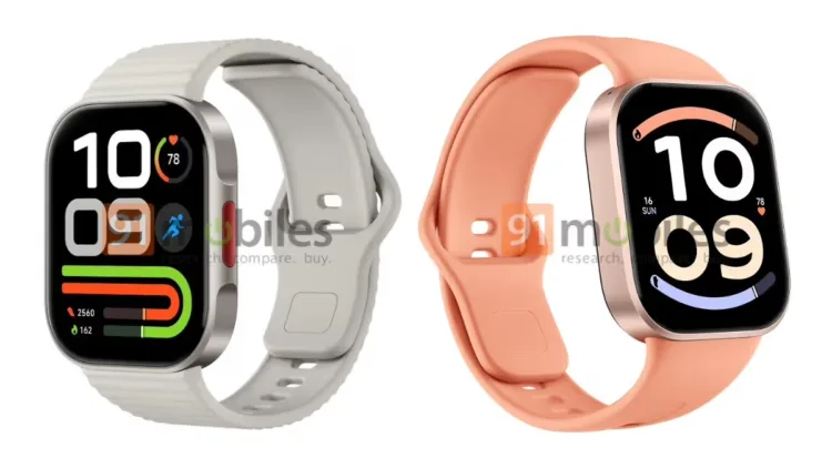 Redmi Watch 6 Lite a Watch 6 Active poodhaluje první únik