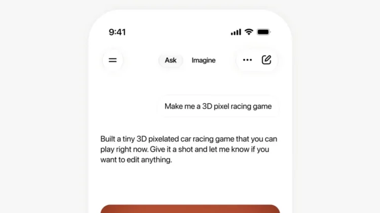 SpaceXAI Grok Build Mode create apps vibe coding 1420x798
