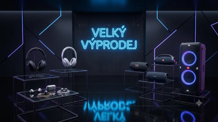 Výprodej audiotechniky na Alze: Mimořádné slevy na sluchátka i reproduktory