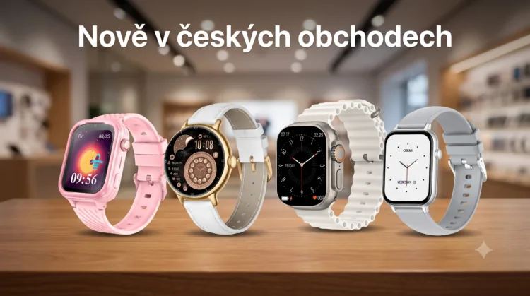 Levné hodinky s AMOLED displejem, i s GPS: Novinky v obchodech #30