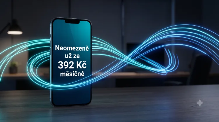 Neomezená data od 392 Kč měsíčně: Jak na výhodnější mobilní tarif bez skrytých háčků