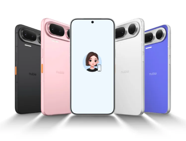 nubia představila NaviX Ultra, který se prezentuje jako první AI agentický telefon