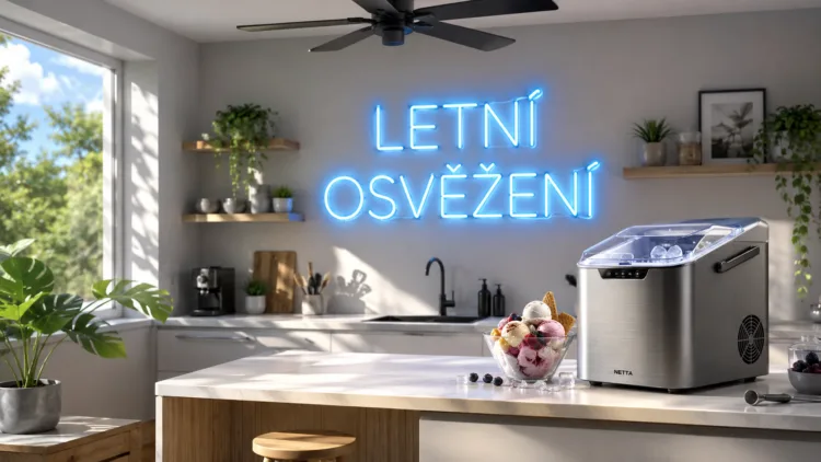 Letní osvěžení za výhodnější ceny: Moderní spotřebiče pro chlazení, zmrzlinu i sycené nápoje