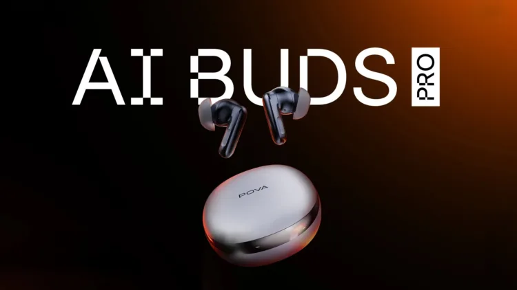 Sluchátka, která umí nahrávat poznámky i překládat. Taková jsou Tecno Pova AI Buds Pro