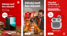 Apple AirPods 4 za jedinou korunu i výhodné balíčky pro školáky. Vodafone spouští novou kampaň Back to School