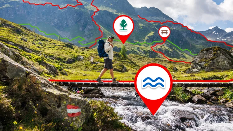 Mapy od Seznamu v Rakousku: Vlastní turistická data přinášejí výrazné zpřesnění