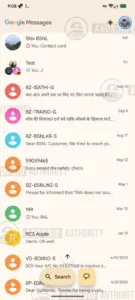 Google Messages New UI 2 486w 1080h jpg