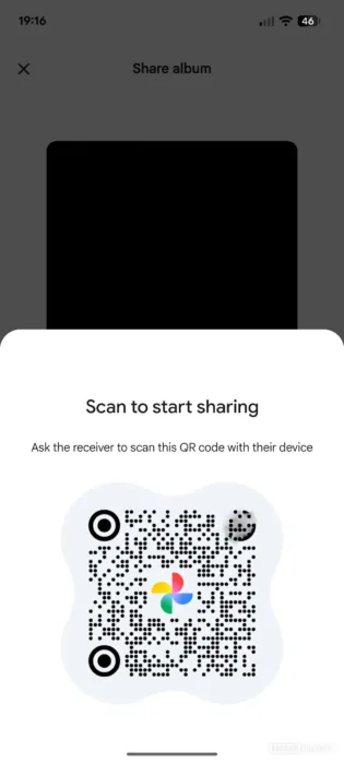 Google Photos QR Code Sharing Current jpeg