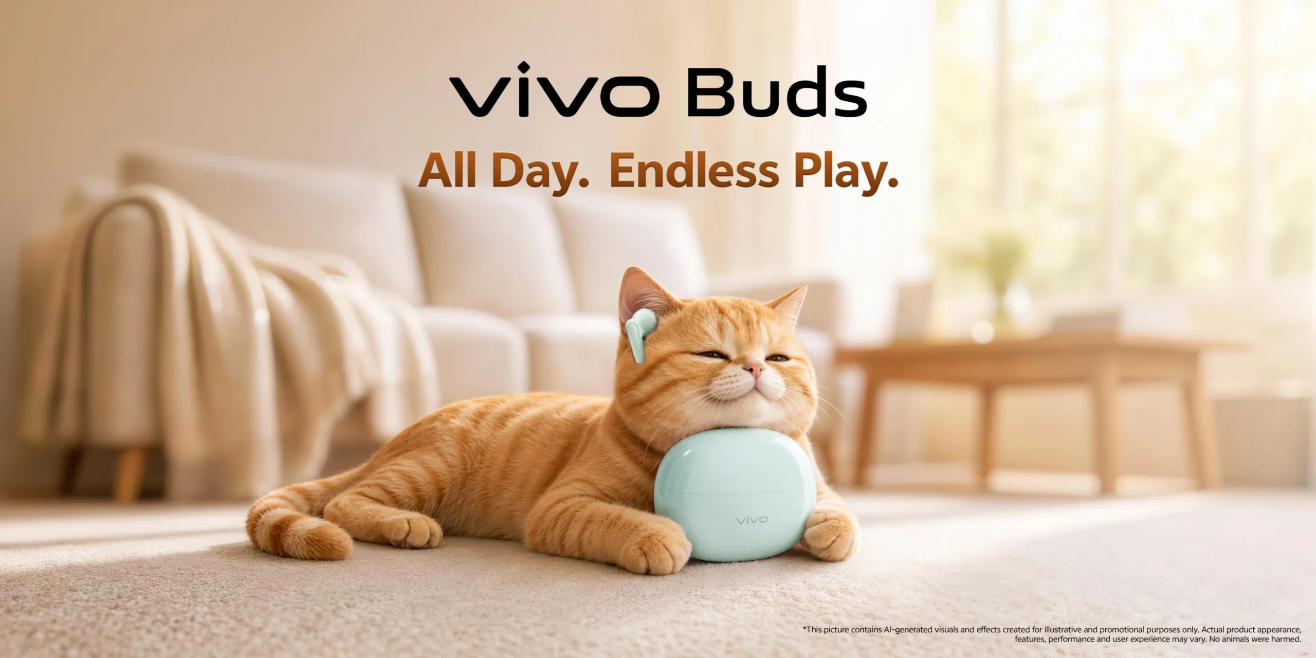 Vivo Buds přichází s 50hodinovou výdrží a Bluetooth 6.1