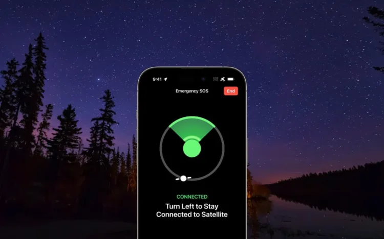 iphone satelite