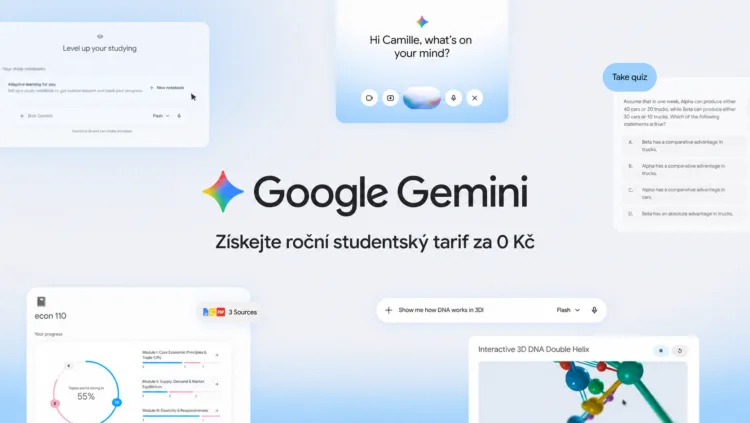 Google spouští slevy pro studenty: AI Pro i s YouTube Premium, nebo AI Plus zdarma