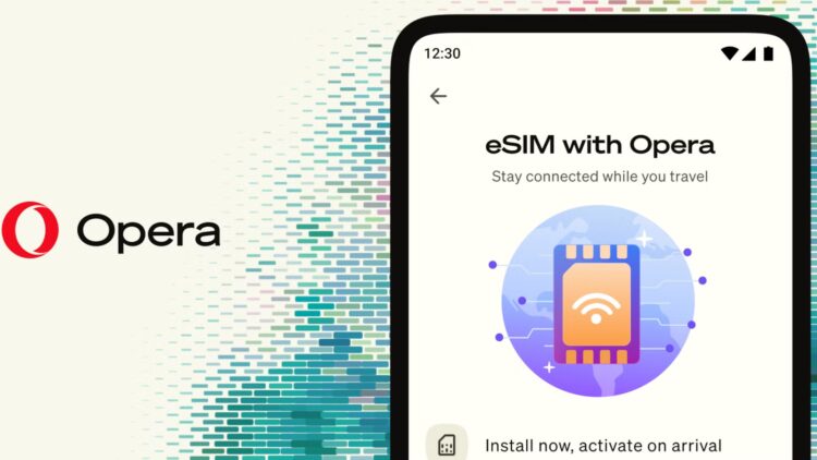 opera esim browser featured