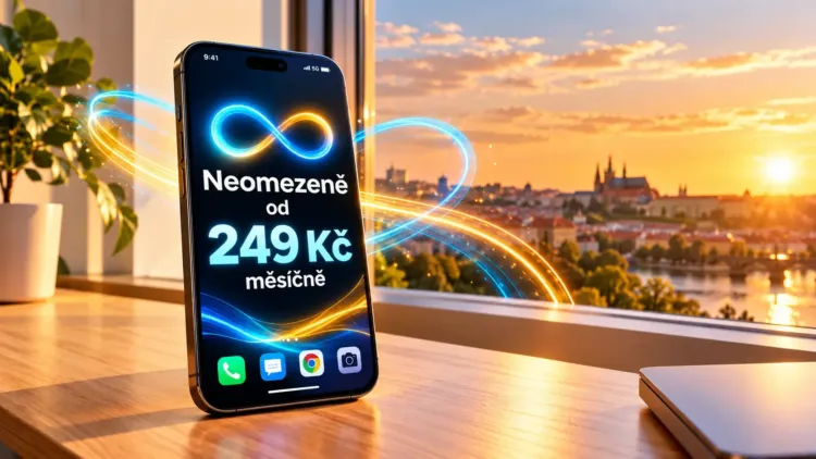 Neomezená data od 420 Kč a volání od 249 Kč: Mobilní tarify bez závazků snižují výdajovou zátěž