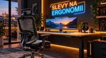 Slevy až 40 % na vybavení pracovny a herního koutku: Pořiďte si ergonomické židle a polohovací stoly výhodněji