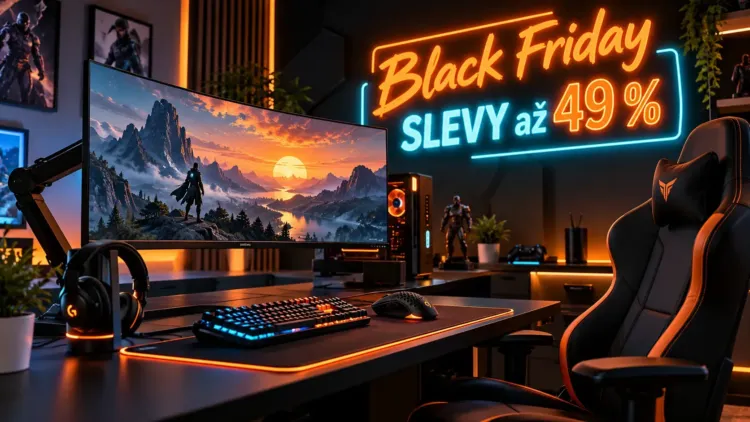 Velký výprodej herního příslušenství na Alze přináší slevy až 49 %