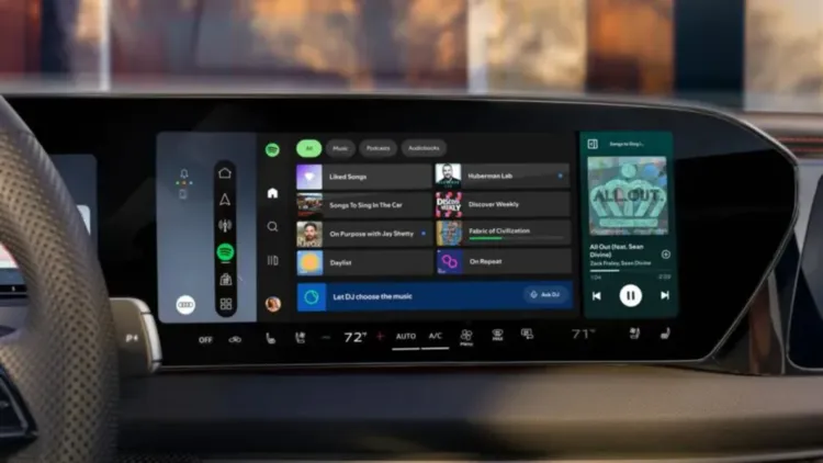Spotify v autě bez telefonu. První nativní aplikace pro Android Automotive míří do Audi
