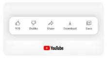 YouTube schovává tlačítko „Nelíbí se mi“. Po Shorts mizí i u běžných videí