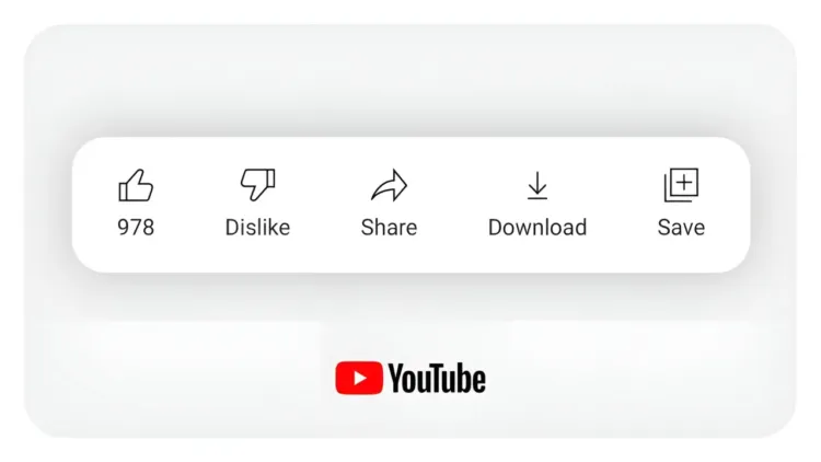 YouTube schovává tlačítko „Nelíbí se mi“. Po Shorts mizí i u běžných videí