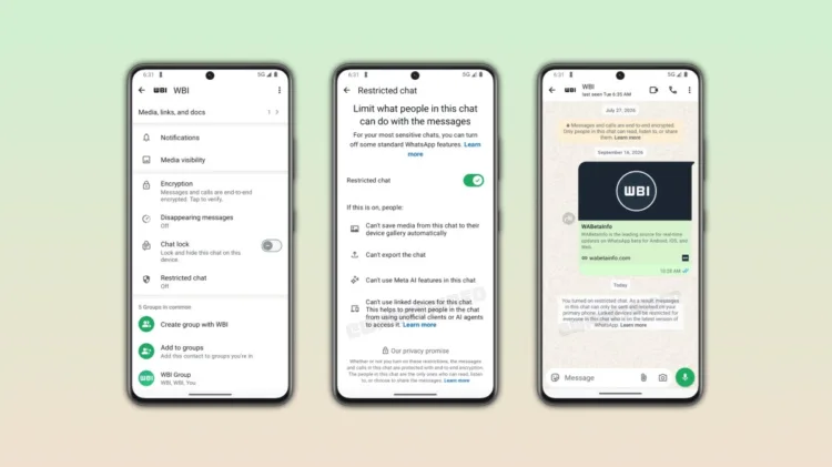 Whatsapp Omezeny Chat Android